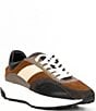 Color:Brown - Image 1 - Men's Gaspar Retro Stripe Sneakers
