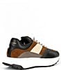 Color:Brown - Image 2 - Men's Gaspar Retro Stripe Sneakers