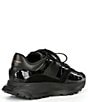 Color:Black - Image 2 - Men's Gaspar Retro Crocodile Sneakers