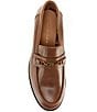 Color:Tan - Image 5 - Men's Hayes Leather Loafers