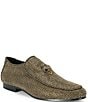 Color:Dark Brown - Image 1 - Men's Hugh Herringbone Slip-On Loafers