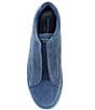 Color:Blue - Image 5 - Men's Lennon Slip-On Suede Sneakers