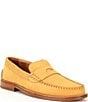 Color:Mustard - Image 1 - Men's Luis Penny Loafers