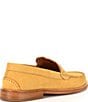 Color:Mustard - Image 2 - Men's Luis Penny Loafers
