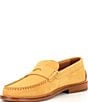 Color:Mustard - Image 4 - Men's Luis Penny Loafers