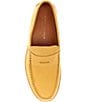 Color:Mustard - Image 5 - Men's Luis Penny Loafers