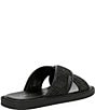 Color:Black - Image 2 - Men's Owen Raffia Slide Sandals