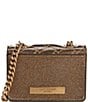 Kurt Geiger London Micro Gold Kensington Crossbody Bag, Color:Gold - Image 2