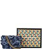 Kurt Geiger London Micro Kensington Denim Frayed Crossbody Bag - Image 5