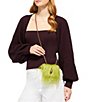 Kurt Geiger London Micro Kensington Eagle Faux Fur Crossbody Bag - Image 2
