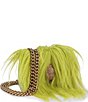 Kurt Geiger London Micro Kensington Eagle Faux Fur Crossbody Bag - Image 4