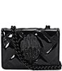 Kurt Geiger London Micro Kensington Patent Drench Eagle Head Crossbody Bag - Image 1
