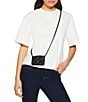Kurt Geiger London Micro Kensington Triple Stiched Quilted Chain Crossbody Bag - Image 2