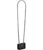 Kurt Geiger London Micro Kensington Silver Hardware Quilted Crossbody Bag, Color:Black - Image 4