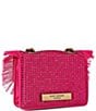 Kurt Geiger London Micro Kensington Rhinestone Fringe Crossbody Bag - Image 3