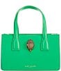 Kurt Geiger London Mini Green Bond Tote Bag, Color:Green - Image 1