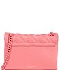 Color:Pink - Image 2 - Mini Kensington Monochromatic Pink Drench Crossbody Bag