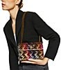 Kurt Geiger London Mini Kensington Velvet Woven Crossbody Bag, Color:Multi - Image 5