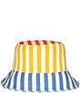 Color:Rainbow - Image 2 - Mixed Stripe Bucket Hat