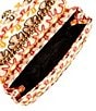 Kurt Geiger London Multi Colored Woven Medium Kensington Crossbody Bag, Color:Beige - Image 3