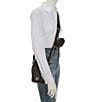 Color:Black - Image 4 - Nylon Drench Multi Pockets Crossbody Bag