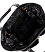 Color:Black - Image 3 - Nylon Quilted Baby Tote Bag