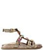 Kurt Geiger London Octavia Flexi Gemstone Gladiator Leather Flat Sandals