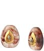 Kurt Geiger London Ophelia Eagle Statement Button Stud Earrings - Image 1