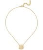 Kurt Geiger London Ophelia Stone Short Pendant Necklace - Image 1
