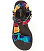 Color:Multi - Image 5 - Orion Low Wedge Platform Sandals