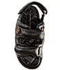 Color:Black - Image 5 - Orson Puff Leather Chunky Sandals