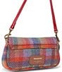 Kurt Geiger London Paddington Bear Wool Pickle Plaid Shoulder Bag - Image 2