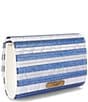 Kurt Geiger London Party Eagle Strawberry Clutch, Color:Blue - Image 2