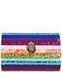 Kurt Geiger London Party Rainbow Glitter Eagle Clutch Crossbody Bag, Color:Multi - Image 1