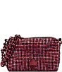 Kurt Geiger London Party Rhinestone Pouchette Shoulder Bag, Color:Purple - Image 1