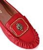 Kurt Geiger London Pimlico Leather Eagle Ornament Moccasins - Image 3