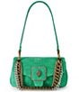 Kurt Geiger London Pimlico Suede Croc Chain Shoulder Crossbody Bag - Image 1