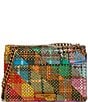 Color:Multi - Image 2 - Plaid Fabric Mini Kensington Rhinestone Embellished Shoulder Bag