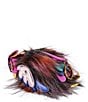 Kurt Geiger London Pom Pom Faux Fur Bag Charm, Color:Multi - Image 4