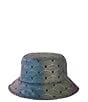 Color:Black - Image 2 - Rainbow Print Bucket Hat