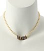 Kurt Geiger London Rainbow Rondelle Charm Collar Necklace - Image 4