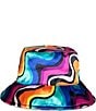 Color:Rainbow - Image 2 - Rainbow Squiggle Bucket Hat