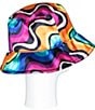 Color:Rainbow - Image 6 - Rainbow Squiggle Bucket Hat