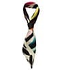 Kurt Geiger London Rainbow Zebra Square Scarf - Image 2