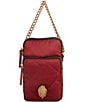 Kurt Geiger London Recycled Red Multi Pockets Crossbody Bag, Color:Red - Image 1