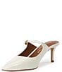 Color:White - Image 4 - Regent Mary Jane Leather Mules