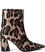 Kurt Geiger London Richmond Leopard Jacquard Zip Up Ankle Booties - Image 1
