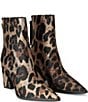 Kurt Geiger London Richmond Leopard Jacquard Zip Up Ankle Booties - Image 3