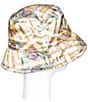 Color:Bone - Image 5 - Shell Print Bucket Hat