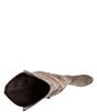 Color:Grey Brown - Image 5 - Shoreditch Suede Over-the-Knee Eagle Head Boots